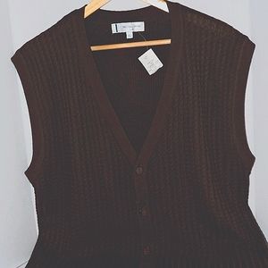 Michael Irvin no. 88 Cardigan Sweater Vest